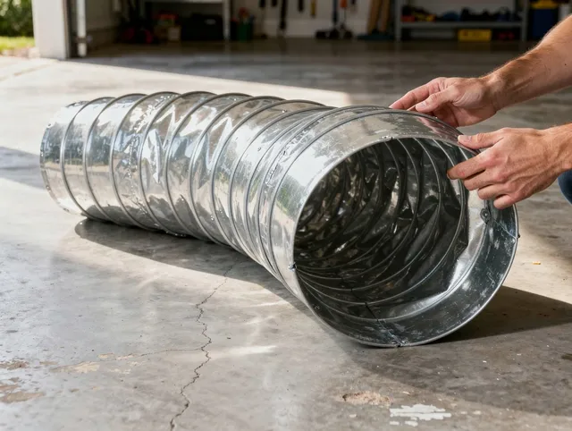 Eastlake Dryer Vent Cleaning specialist using advanced equipment for thorough duct cleaning in Eastlake