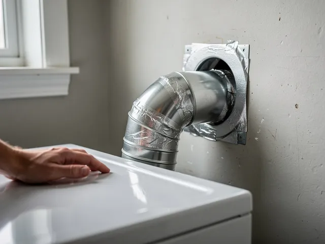 Eastlake Dryer Vent Cleaning expert performing professional dryer vent repair and installation in Eastlake