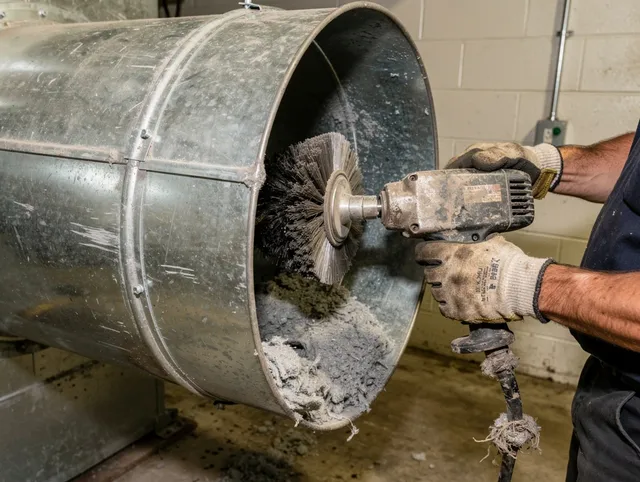 Industrial-grade dryer vent cleaning by Eastlake Dryer Vent Cleaning in Eastlake